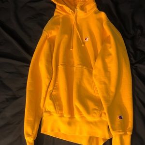 Oversized small champion hoodie